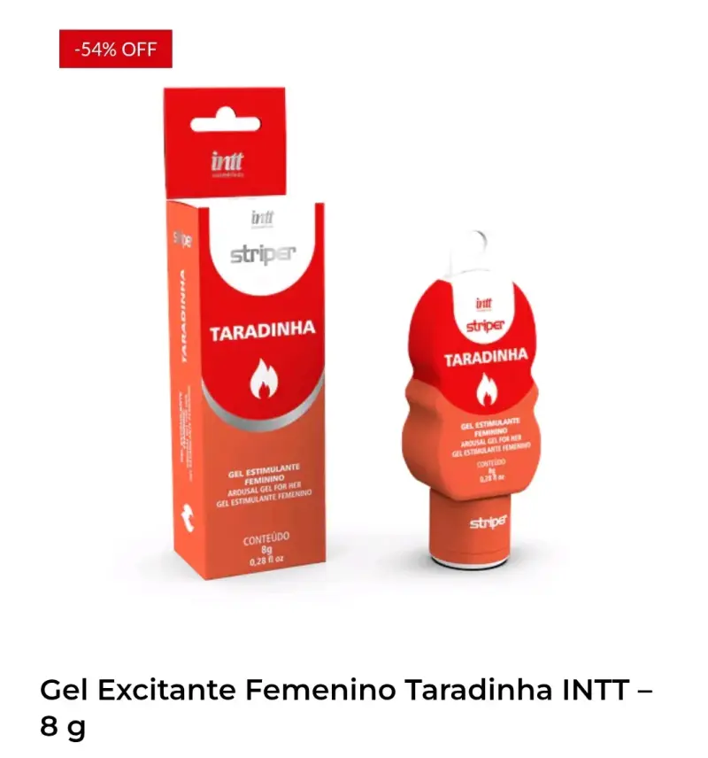Gel Estimulante Femenino Taradinha