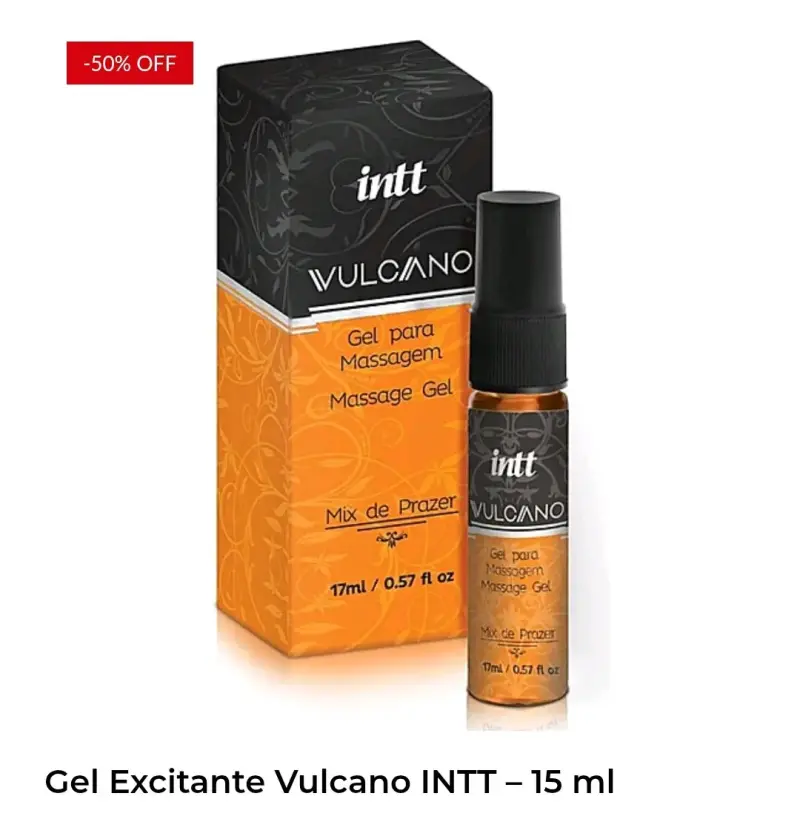 Gel masaje Vulcano INTT 17 ml