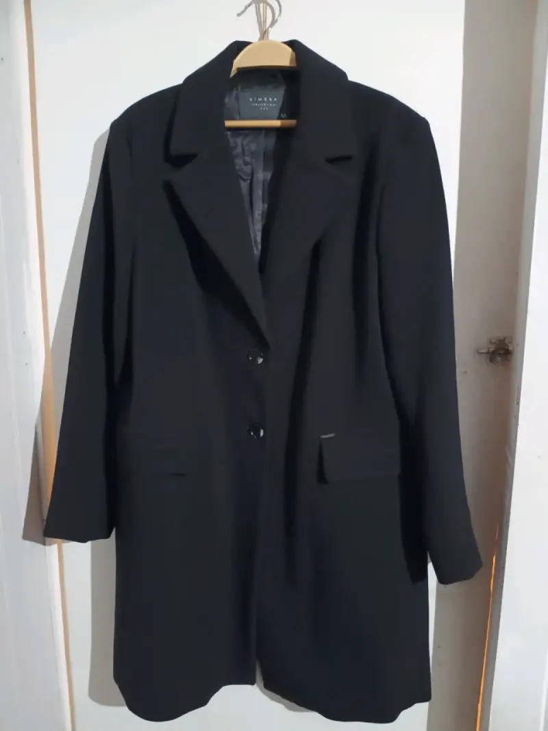 Blazer Kimera negro clásico - 1