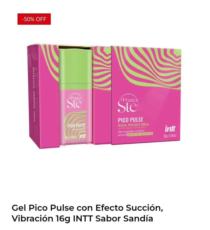 Gel Pico Pulse Sabor Sandía 16g