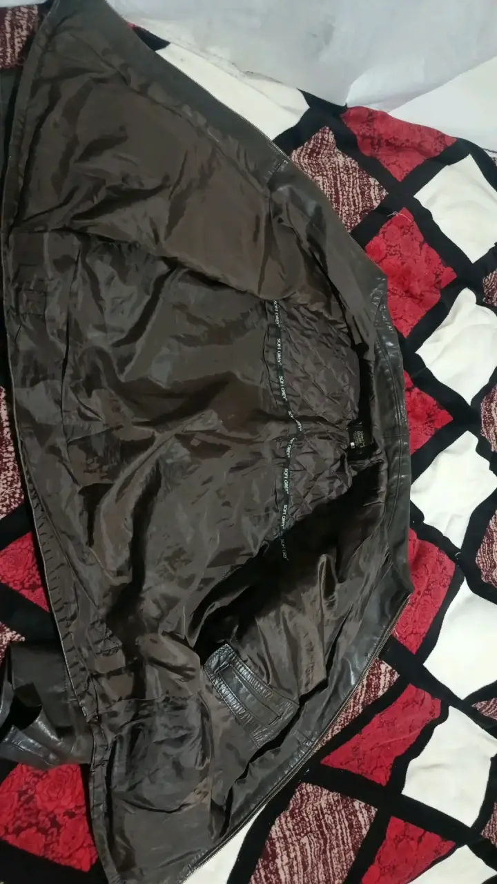 Chaqueta de cuero marrón - 2