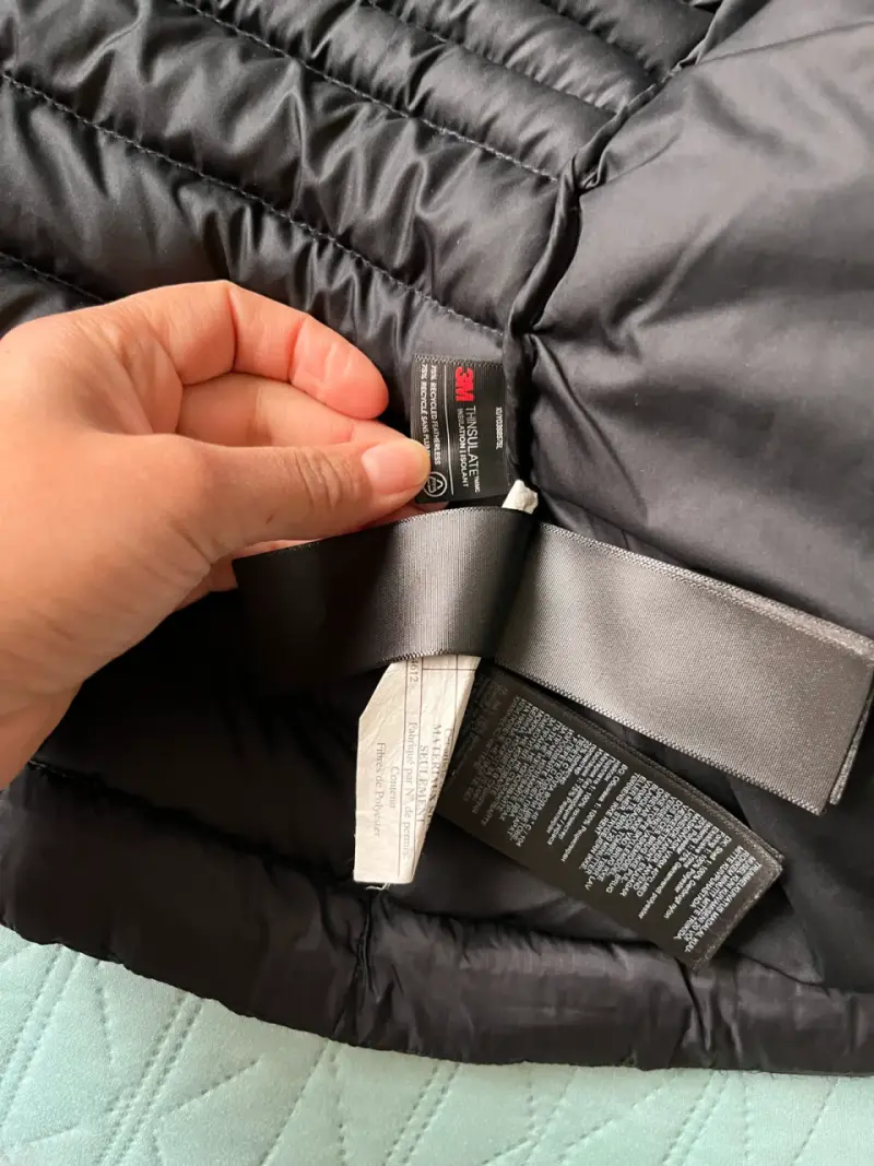 Chaqueta relleno plumas negra Marmot talla S - 5