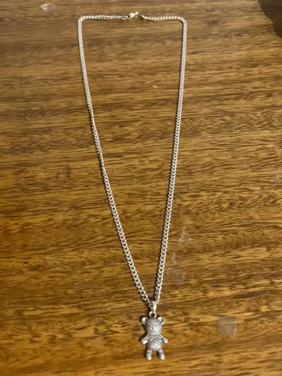Collar con colgante de oso - miniatura 2