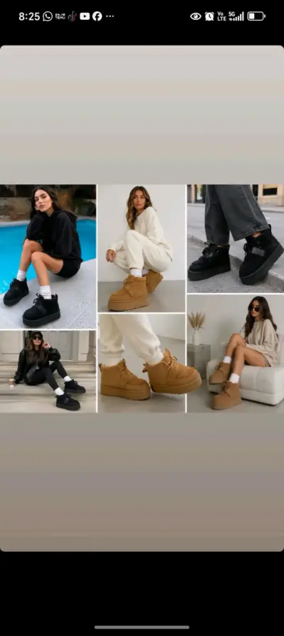 Botines camel con forro suave - miniatura 3