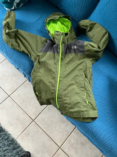 Chaqueta impermeable verde The North Face - miniatura 1