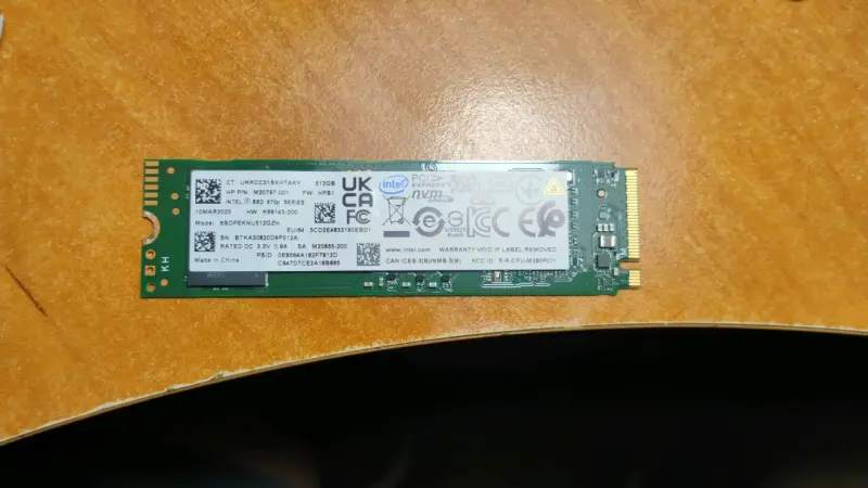 SSD 512GB NVMe