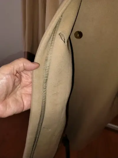 Abrigo beige clásico - miniatura 1