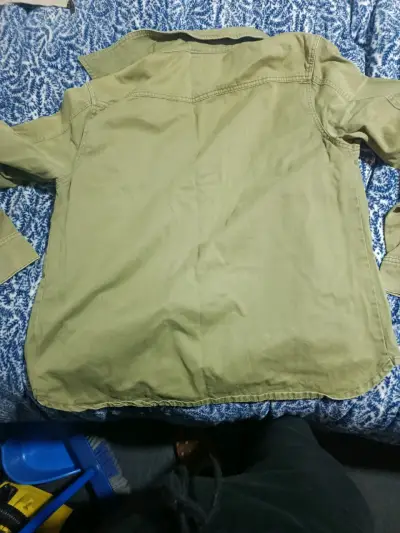 Chaqueta verde militar - miniatura 1