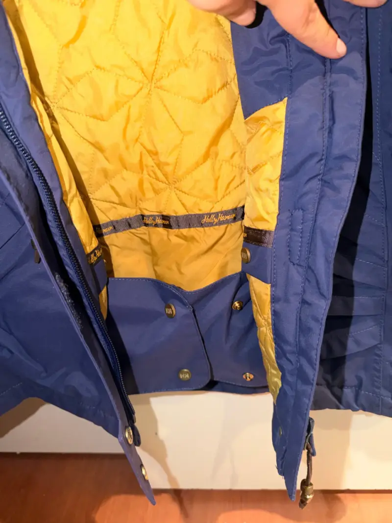 Helly Hansen HH Chaqueta azul con forro amarillo - 3