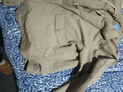 Chaqueta beige casual - miniatura 1