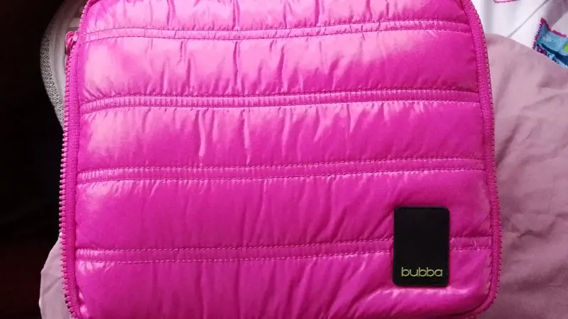 Bolso rosado acolchado Bubba