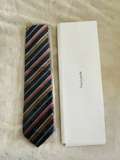 Corbata de rayas Guy Laroche - miniatura 1