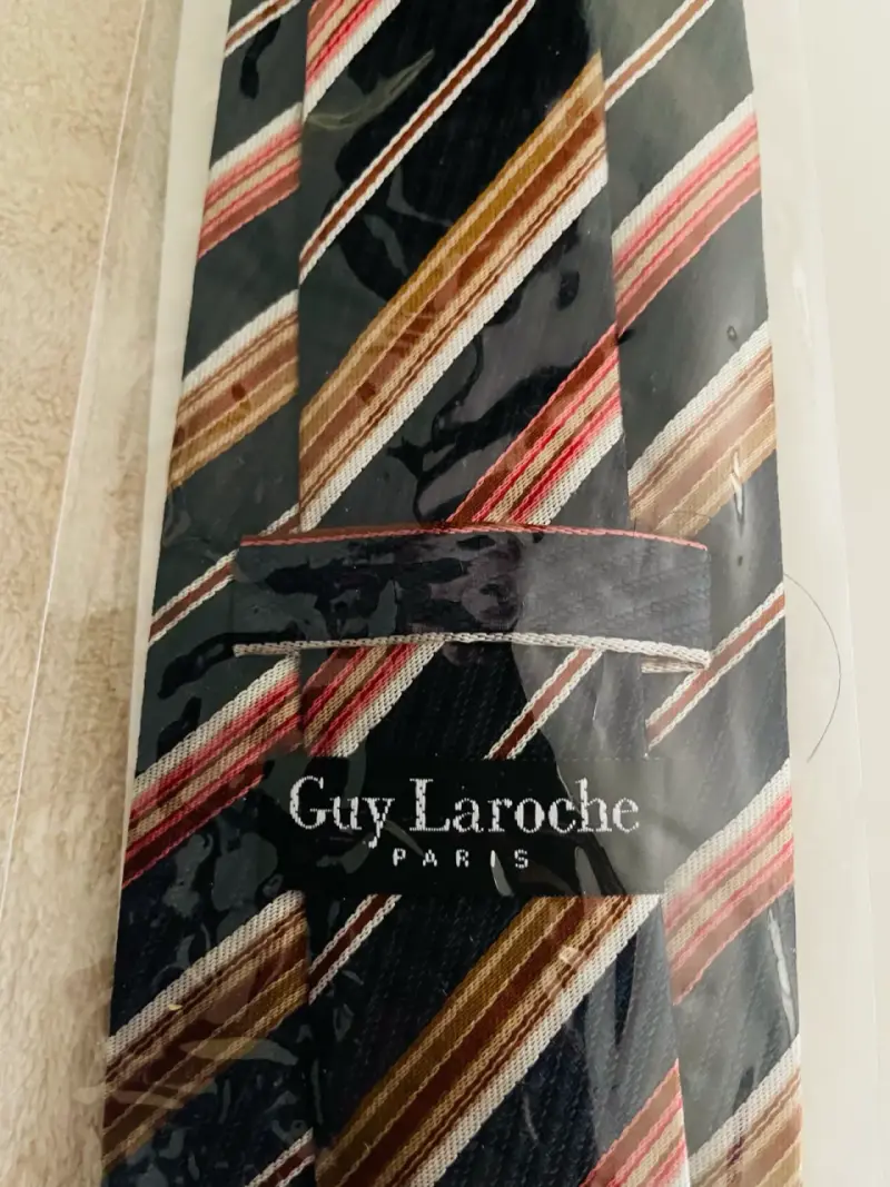 Corbata de rayas Guy Laroche - 4