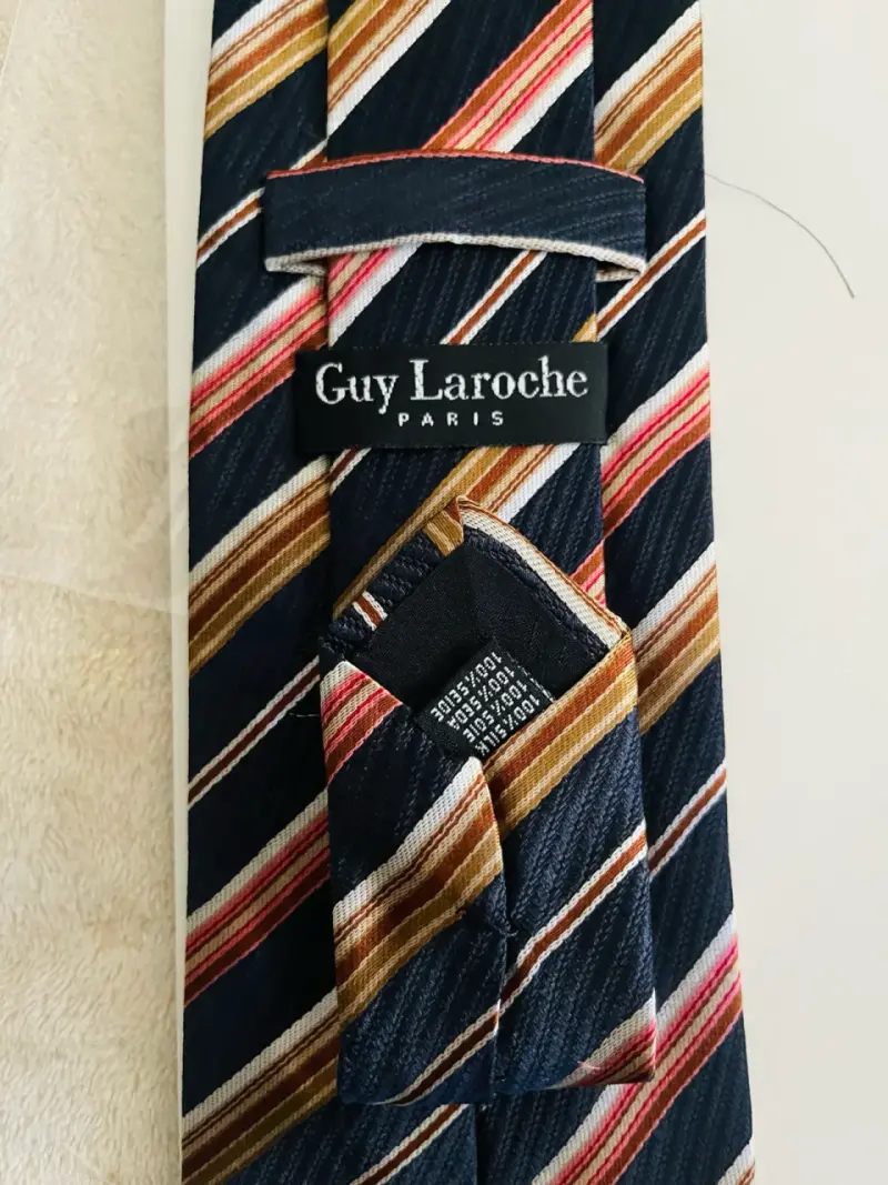 Corbata de rayas Guy Laroche - 5