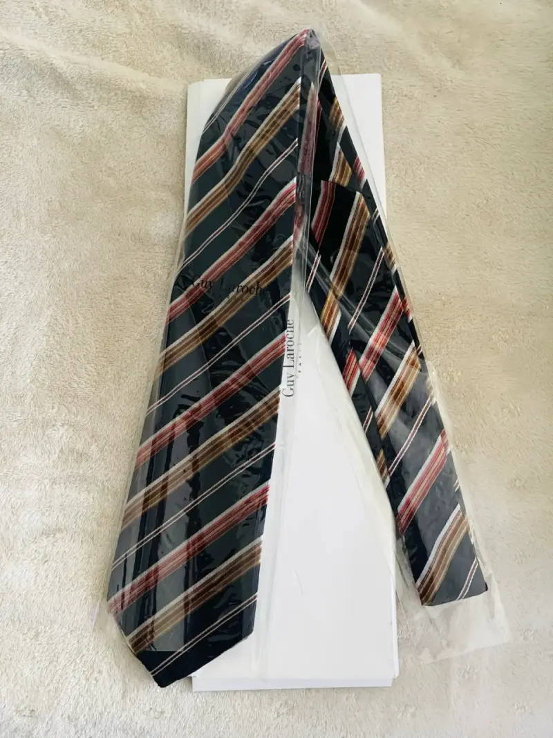 Corbata de rayas Guy Laroche - 6