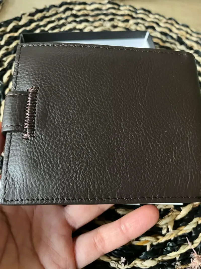 Billetera de cuero VOX marrón - 3