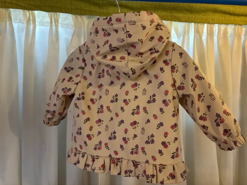 Chaqueta infantil con flores COLLOKY - 2