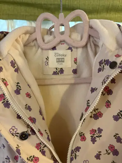 Chaqueta infantil con flores COLLOKY - miniatura 3