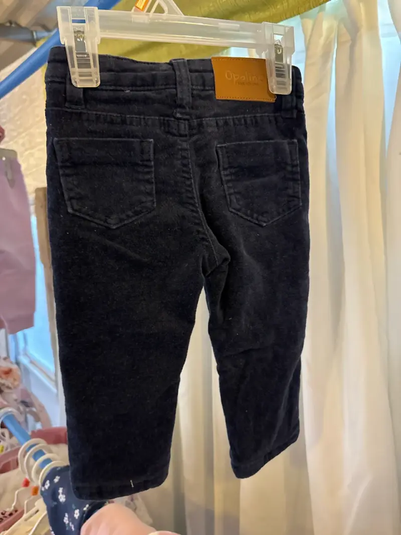 Pantalones de bebé azul marino - 2