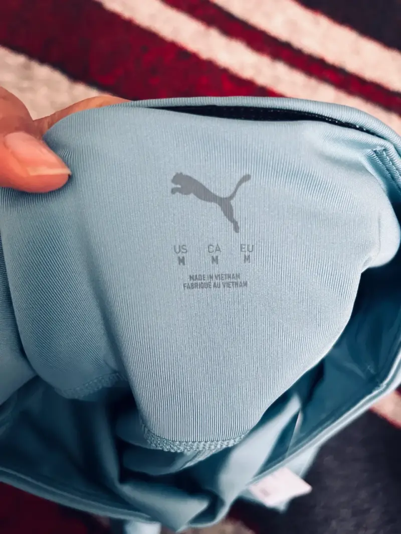 Calza deportiva Puma azul nueva talla M - 1