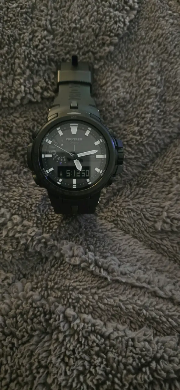 Reloj Pro Trek Casio Negro - 1