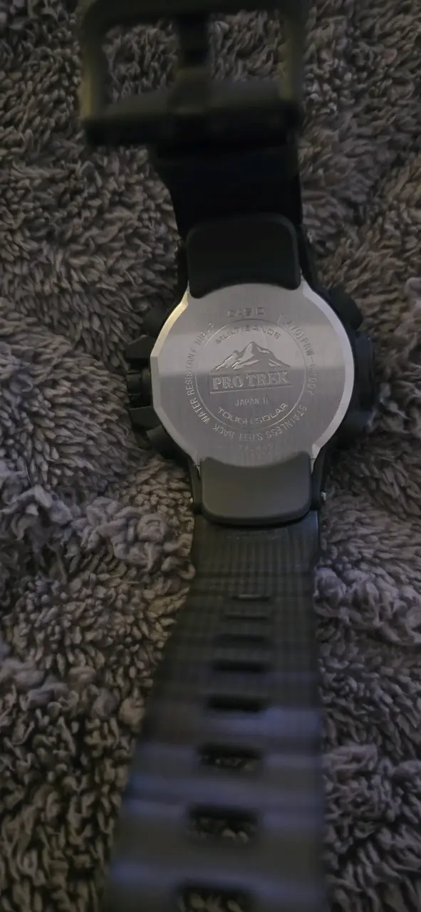 Reloj Pro Trek Casio Negro - 3