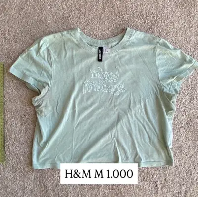 Poleras H&M estampado Pack x4 - miniatura 4