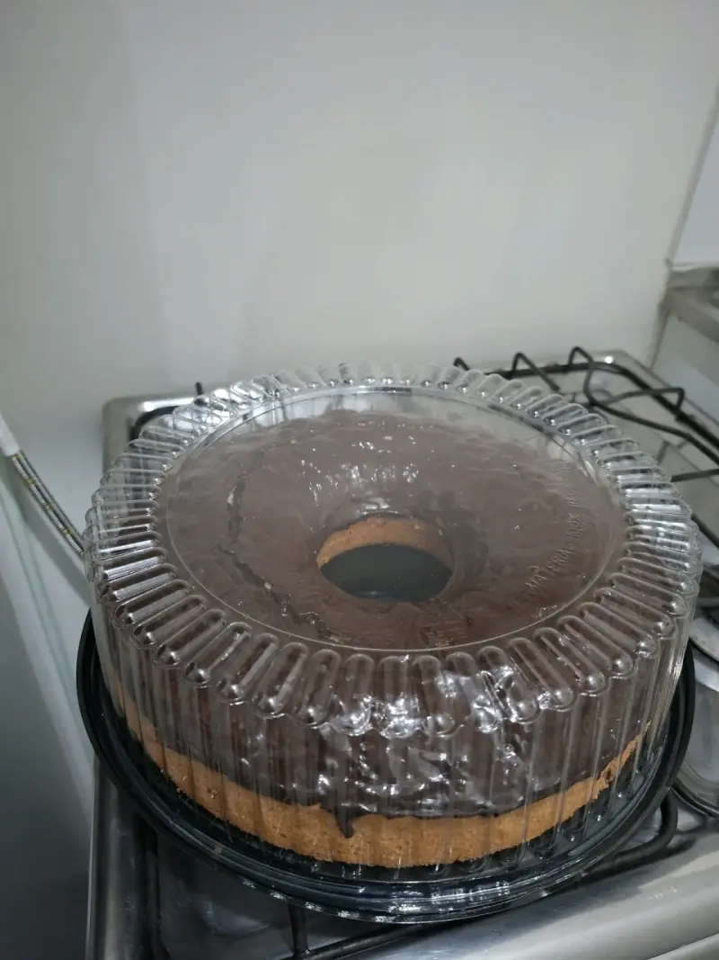 Queque de chocolate casero - 1