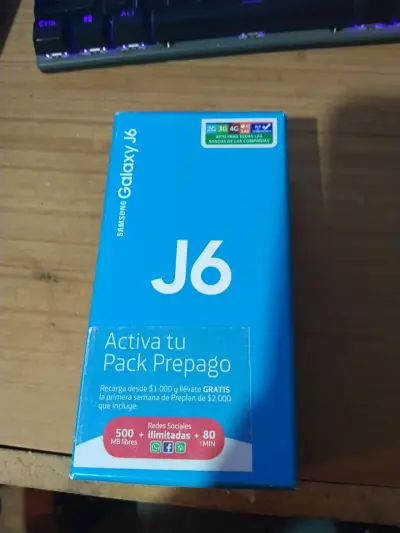 Celular Samsung galaxy J6 usado - miniatura 3