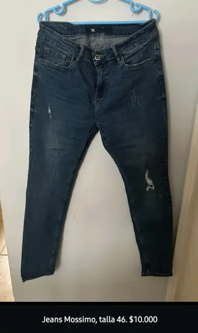 Jeans negros talla 42 hombre - miniatura 2