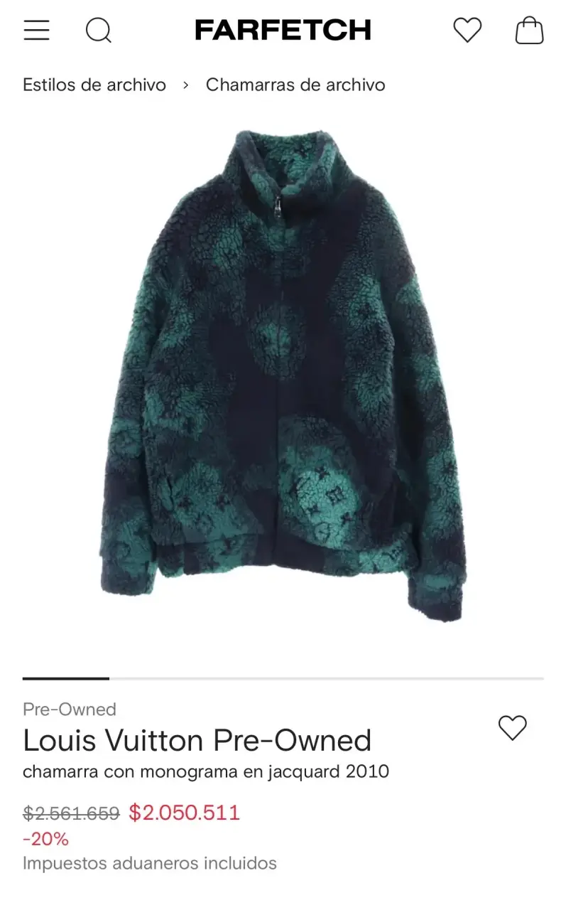 Chaqueta Louis Vuitton de jacquard - 1