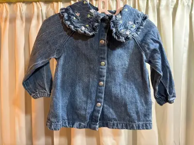 Chaqueta de mezclilla infantil - miniatura 1