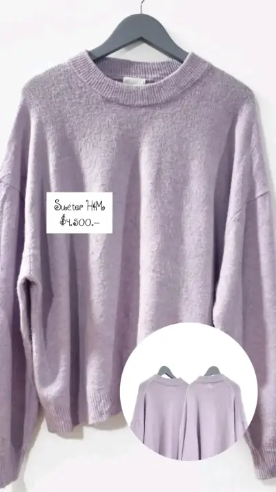 Suéter H&M LILA - miniatura 1