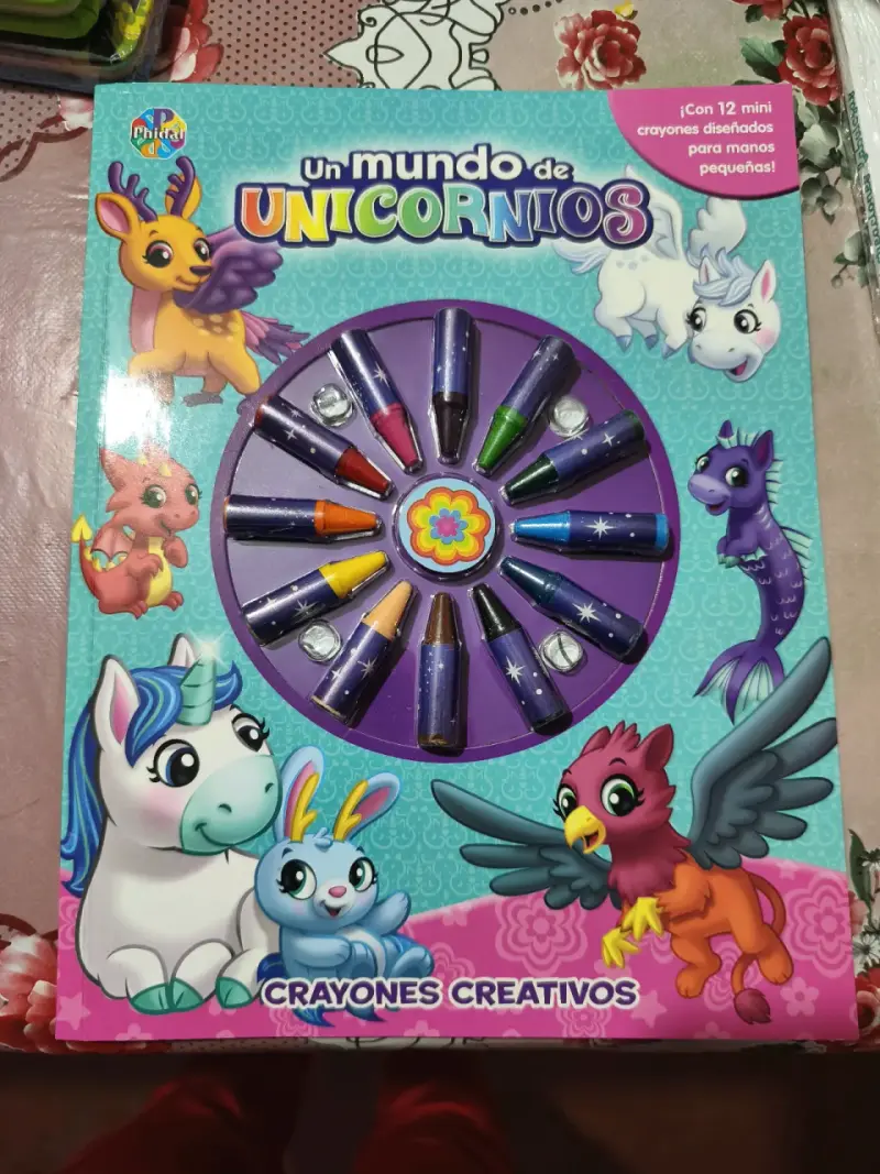 Set de crayones creativos de unicornio - 1