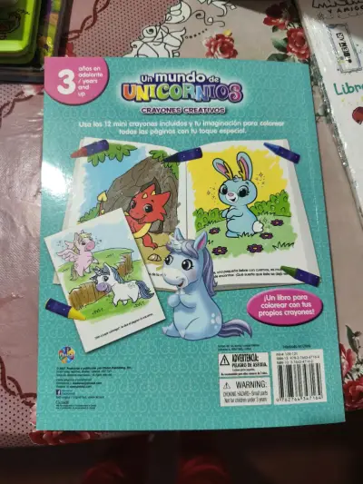 Set de crayones creativos de unicornio - miniatura 2