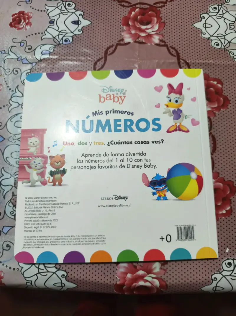 Libro Disney Baby Mis primeros números - 2