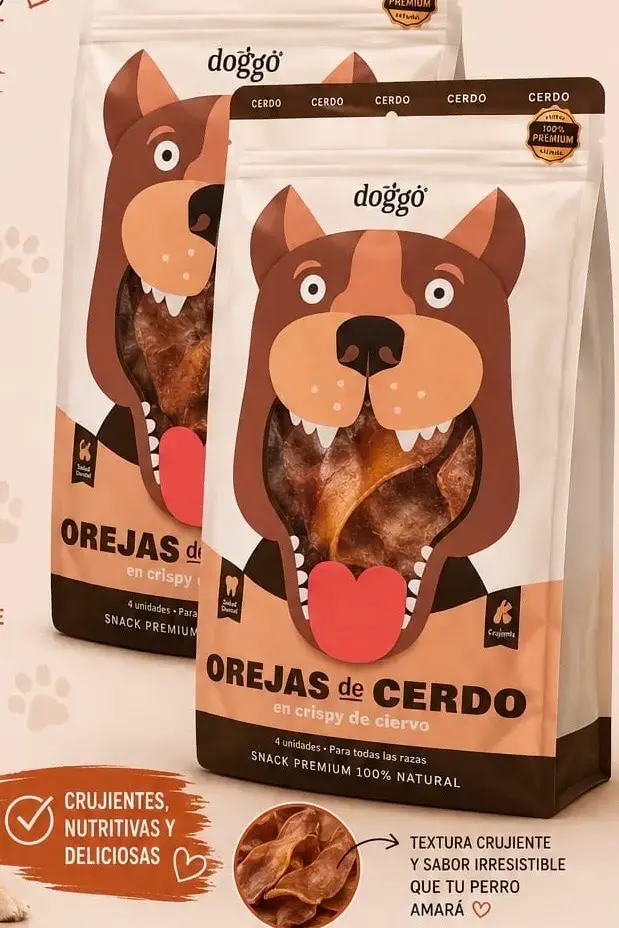 Snack Orejas de Cerdo para Perros