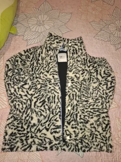 Abrigo niña talla 12 ELV! - miniatura 4