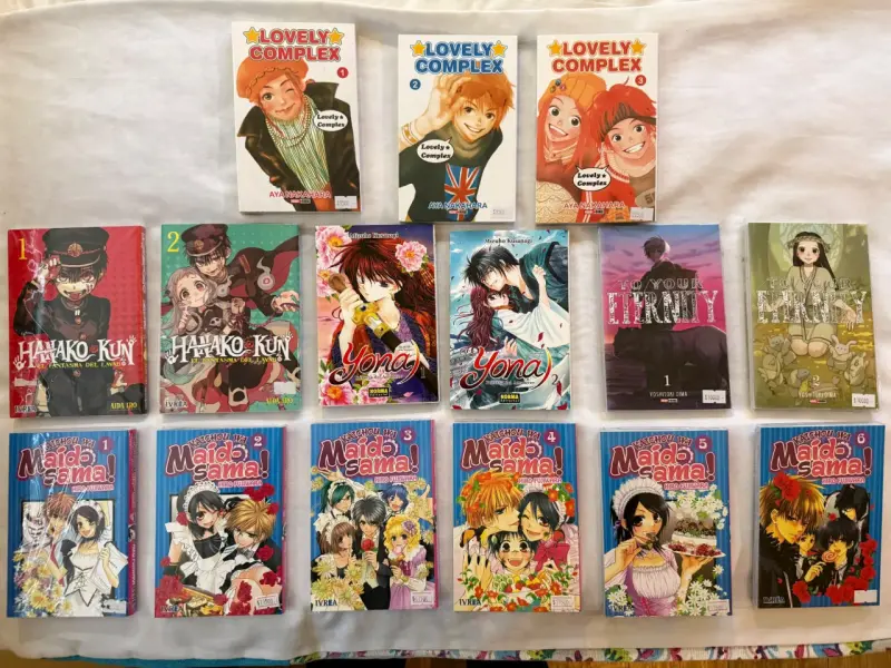 Colección de mangas variado - 1