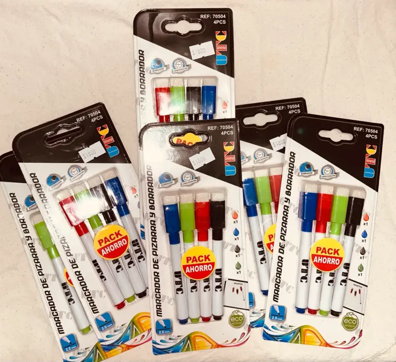 Papel crepé, cuadernos, masking tape colores. - 3