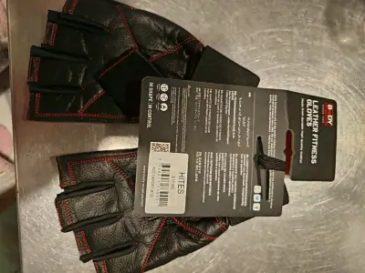 Guantes de cuero para fitness - miniatura 2