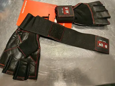 Guantes de cuero para fitness - miniatura 3