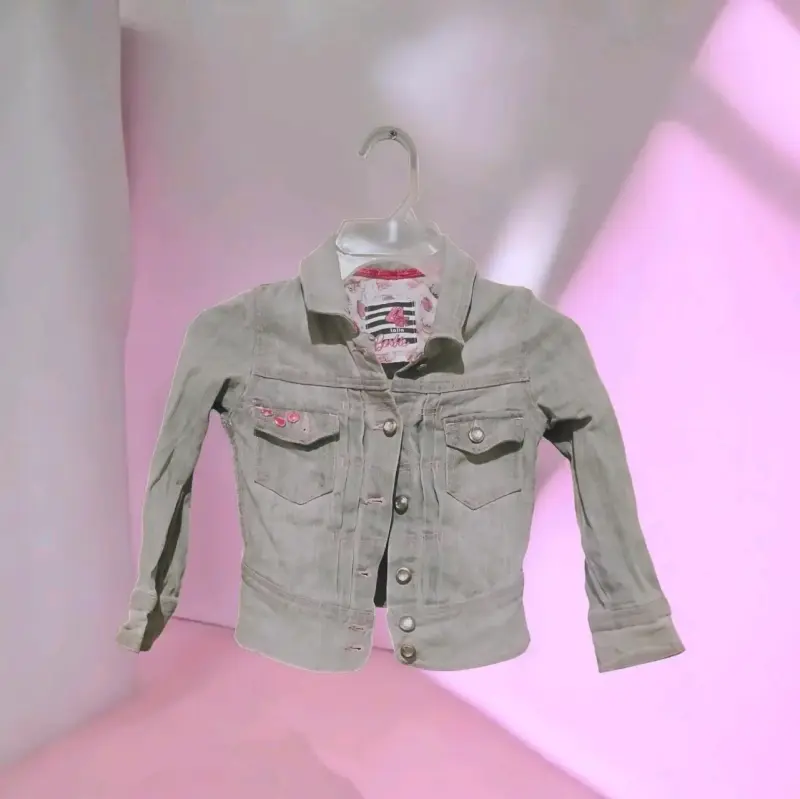 Chaqueta gris infantil Disney T4