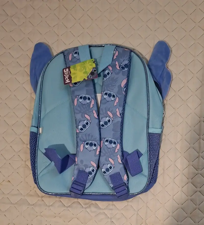 Mochila infantil Stitch azul - 2