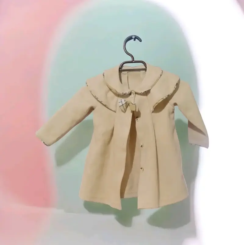 Abrigo beige para bebé T2
