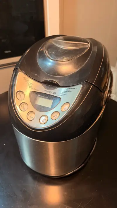 Máquina hacer pan Recco negra - miniatura 1