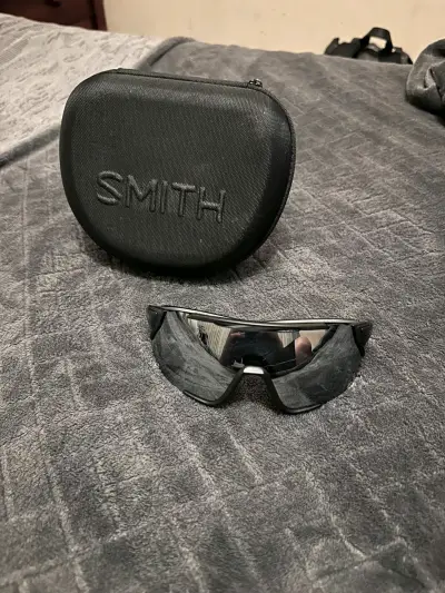 Gafas deportivas Smith negras - miniatura 1