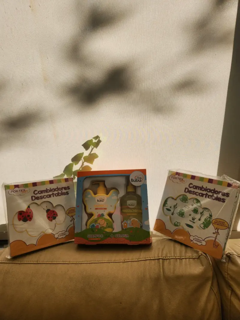 Set cuidado infantil y cambiadores