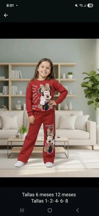 Conjunto infantil Niñ@s Variedad diseños - miniatura 2