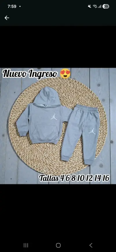 Conjunto infantil Niñ@s Variedad diseños - miniatura 6